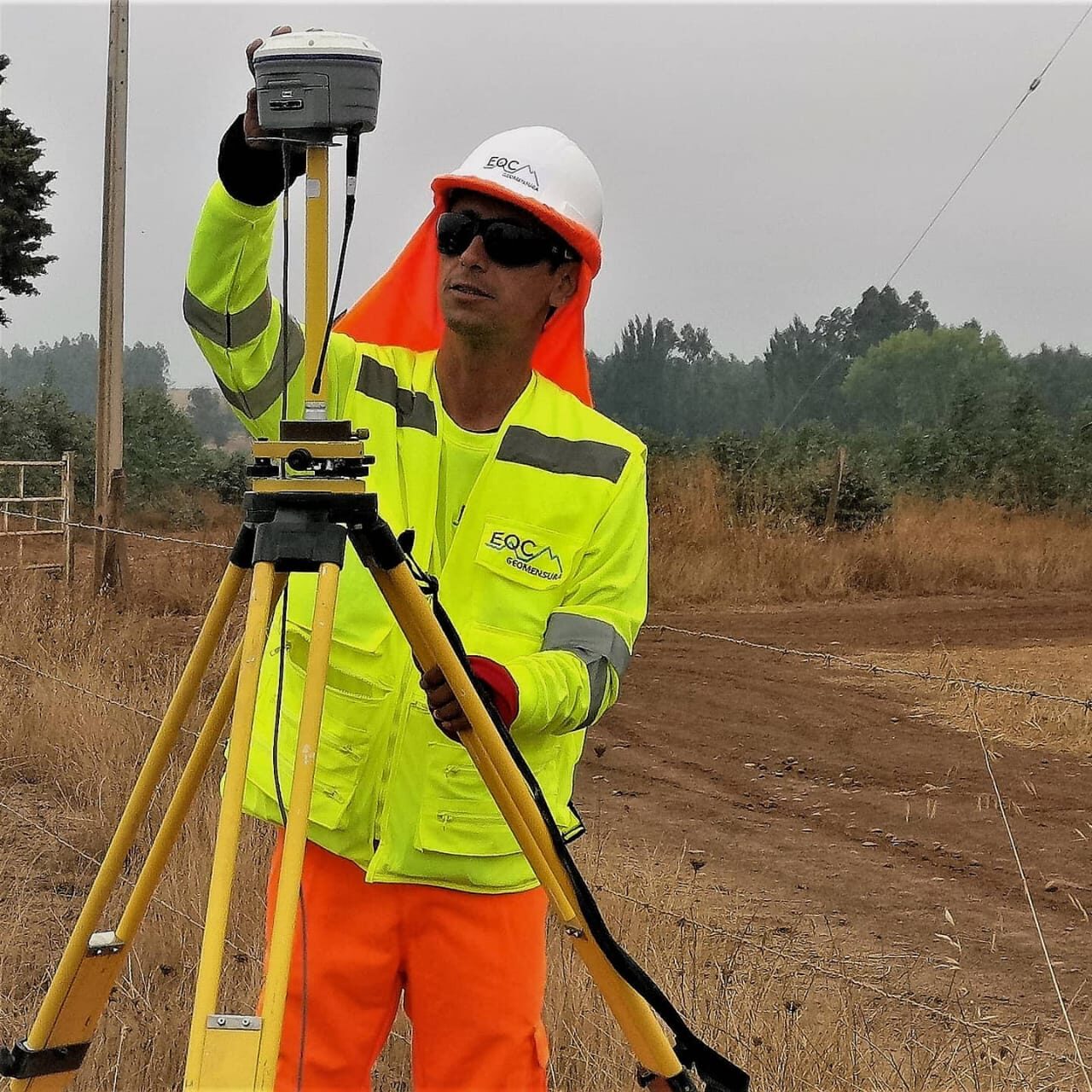 Levantamiento topográfico con estación total